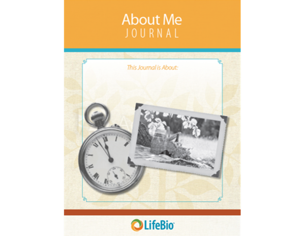 Picture of About Me Journal - 15+ questions with Care Planning & Activity Preferences