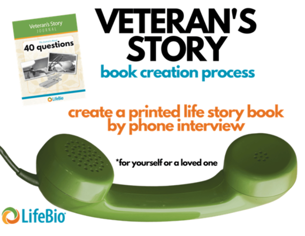 Picture of Phone Interview (up to 3 hours, 40 questions) & Life Story Book