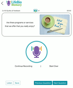 Picture of LifeBio Memory App - Voice Record Stories