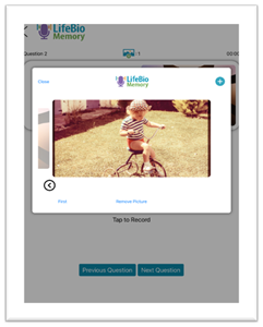 Picture of LifeBio Memory App - Voice Record Stories