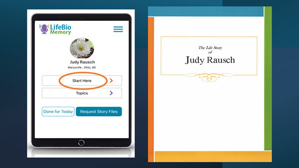 Picture of LifeBio Memory App + Life Story Book